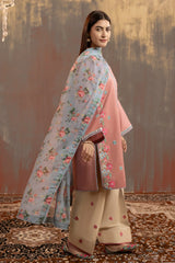 Summer-3PC Lawn Embroidered Suit - kp1192