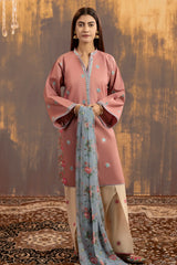 Summer-3PC Lawn Embroidered Suit - kp1192