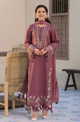 Jade - Winter 3PC Dhanak Embroidered Suit - BN3302