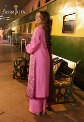 Asim Jofa - Summer 3PC Lawn Embroidered Suit - kp1146