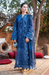 JADE - Summer 3PC Lawn ChickenKari Embroidered Suit - KP1117