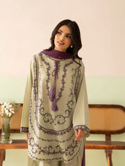 Baroque - Summer-3PC Lawn Embroidered Suit - kp1210