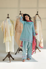 Hania Amir - Summer 3PC Lawn Digital Print Dress - KP1175