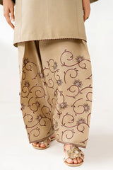 Jazmin - Winter 3PC Dhanak Embroidered Suit - BN3361