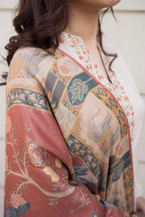 Asling - Winter 3PC Dhanak Embroidered Suit - BN3355