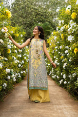 Hania Summer Digital Printed Lawn 2Piece - KP1173