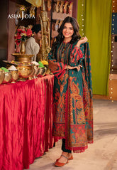 Asim Jofa - Summer 3PC Lawn Digital Print Dress - KP1142