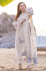 KP997 - Qalamkar 3 Piece Chickenkari Embroidered Lawn Suit