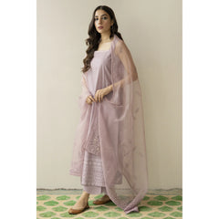 Summer 3PC Lawn Embroidered Suit - KP1178