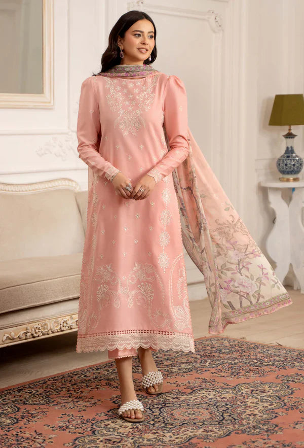 Summer3PC Lawn Embroidered Suit - kp1168