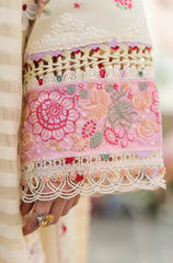 Qalamkar - Summer 3PC Lawn Embroidered Suit - KP1101