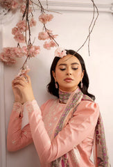 Summer3PC Lawn Embroidered Suit - kp1168