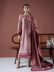 Asim Jofa - Winter 3PC Dhanak Embroidered Suit - BN3384