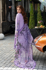SUMMER 3PC Lawn ChickenKari Embroidered Suit-KP1179