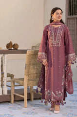Jade - Winter 3PC Dhanak Embroidered Suit - BN3302