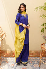 Dyot - Summer 3PC Lawn Embroidered Suit - kp1123