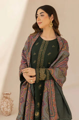 Mohagni - Winter 3PC Dhanak Embroidered Suit - BN3380