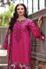 Summer 3PC Lawn Digital Print Dress - KP1159