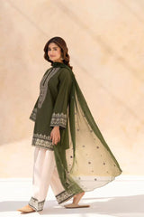 Sapphire - Summer 3PC Lawn Embroidered Suit - kp1183