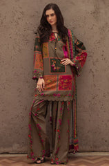 Charizma - Summer 3PC Lawn Digital Print Dress - KP1141