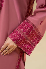 Lazuli - Winter 2PC Dhanak Embroidered Suit - BN3371