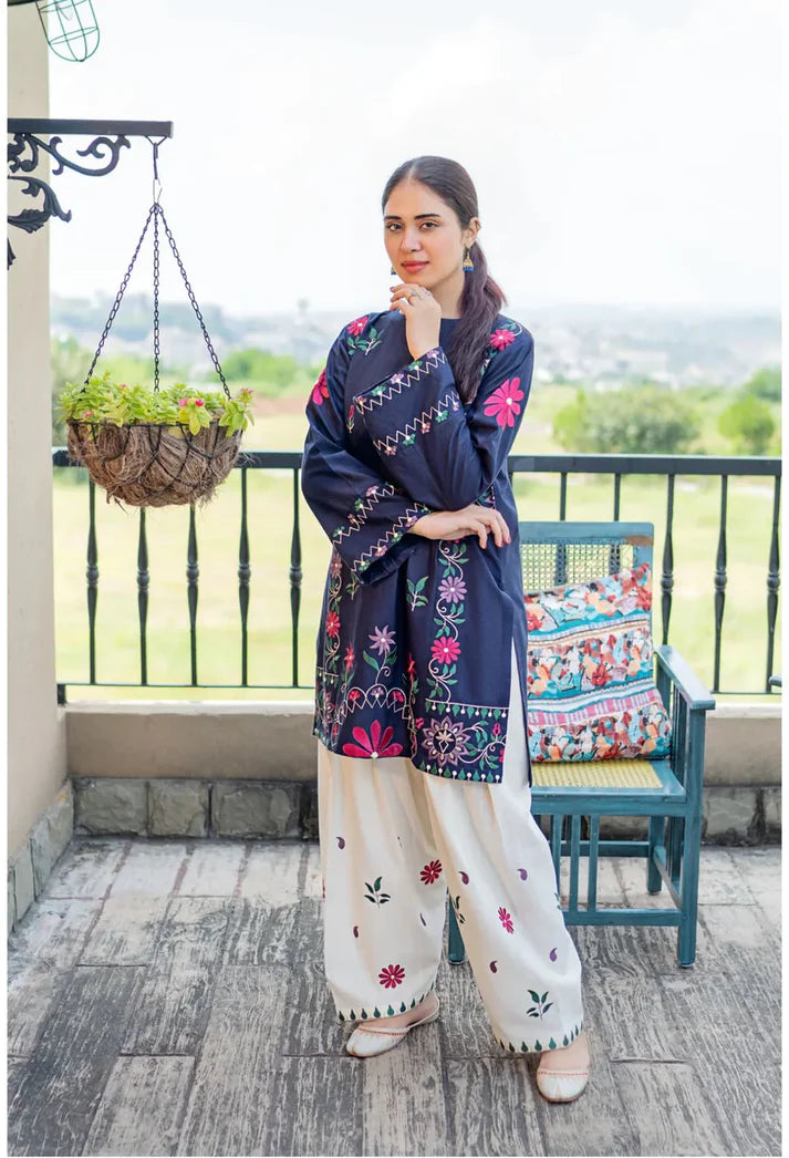 MP1127 - URGE - Summer 2PC Lawn Embroidered Suit